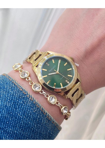 6 Renk Seçenekli Çelik Kadın Kol Saati+Bileklik Hediye fiyatları