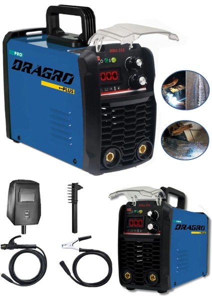 Profesyonel Dijital Göstergeli 300 Amper Inverter Kaynak Makinesi