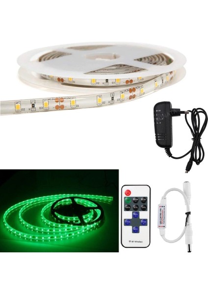 Şerit LED Rf Kumandalı Kontrol Cihazı 12VOLT Adaptör Set Tak Çalıştır(5metre)