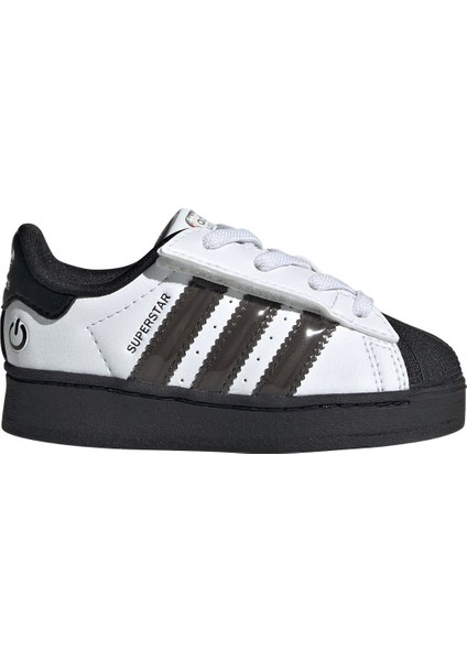 Originals JS1293 Superstar LED Lights Comfort Closure Elastic Lace Shoes Kids