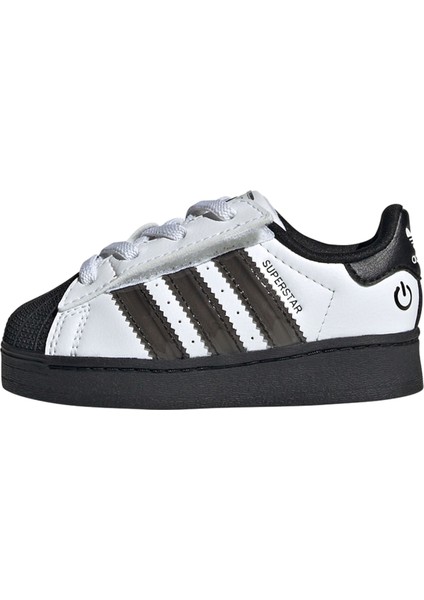Originals JS1293 Superstar LED Lights Comfort Closure Elastic Lace Shoes Kids fiyatları