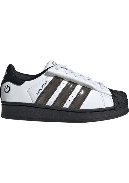 Originals JS1290 Superstar LED Lights Comfort Closure Elastic Lace Shoes Kids