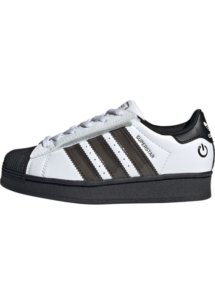 Originals JS1290 Superstar LED Lights Comfort Closure Elastic Lace Shoes Kids fiyatları