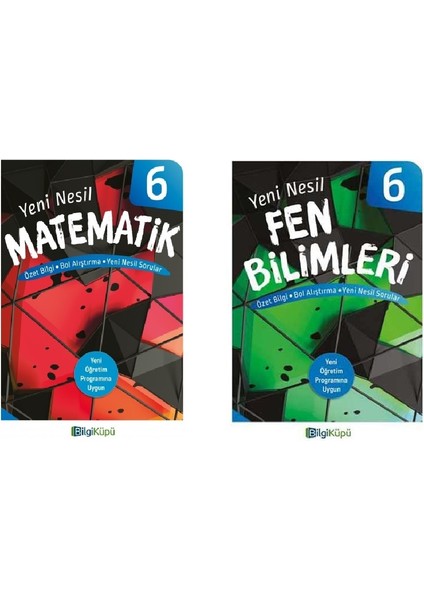 Tudem Bilgiküpü 6.sınıf Matematik-Fen Bilimleri Soru Bankası
