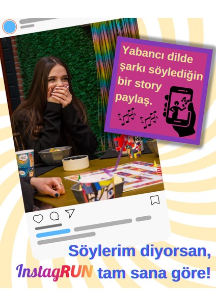 Instagrun Kutu Masa Oyunu - Ciftler ve Partilerde Eglence Kutusu-Instagram Story & Reels Görevleri