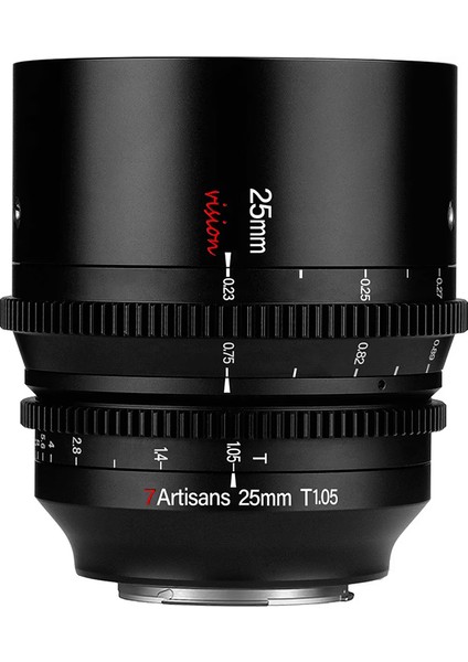 25MM T1.05 Aps-C Mf Cine Lens (Sony E Mount)