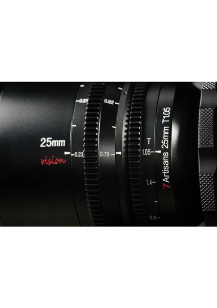 25MM T1.05 Aps-C Mf Cine Lens (Sony E Mount)