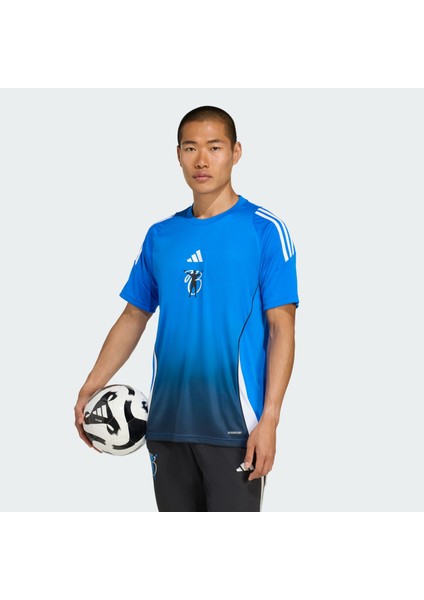 Erkek Mavi T-shirt JB TR JSY JX6297