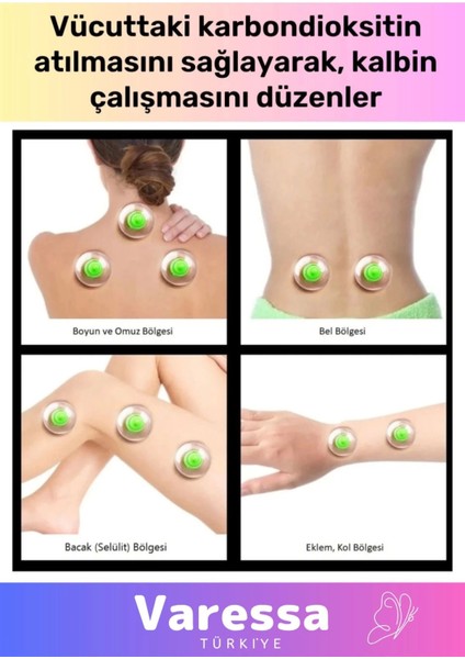 Premium Üretim Özel Kaliteli Kullanışlı Series Çatlak Vakumlu 6 Numara Hacamat Kupası 10 Adet modelleri