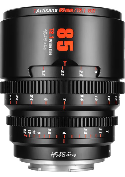 85MM T2.1 S35 Cine Lens (Sony E Mount)