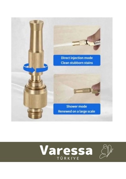 Özel Üretim Yeni 15MM Bahçe Araba Dış Cephe Balkon Yüksek Basınçlı Ayarlanabilir Hortum Başlığı fiyatları