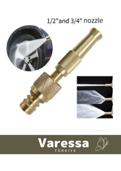 Özel Üretim Yeni 15MM Bahçe Araba Dış Cephe Balkon Yüksek Basınçlı Ayarlanabilir Hortum Başlığı modelleri