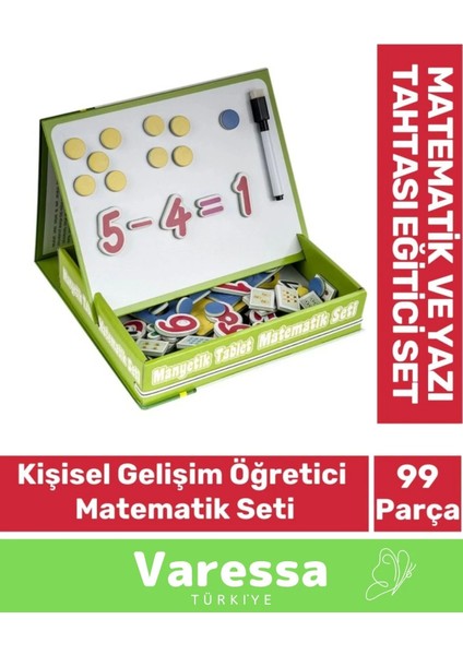 Yeni Kişisel Gelişim Öğretici Eğlenceli Rakam Sayı Manyetik Tablet Matematik Yazı Tahtas Eğitici Set