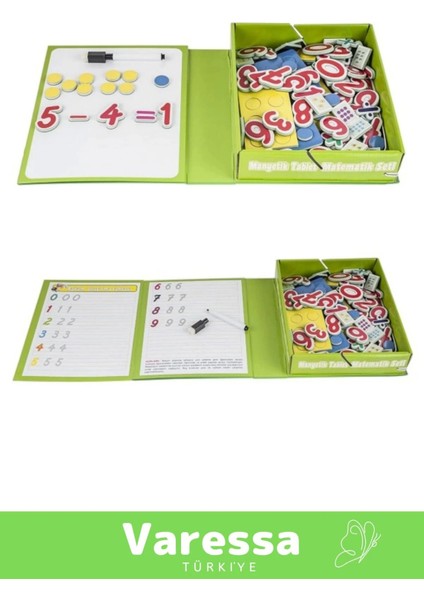 Yeni Kişisel Gelişim Öğretici Eğlenceli Rakam Sayı Manyetik Tablet Matematik Yazı Tahtas Eğitici Set modelleri