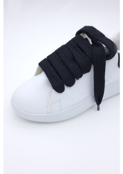 Kalın Bağcık Skateboard Skater Bağcığı Çifti 1,5-2cm Kalınlık