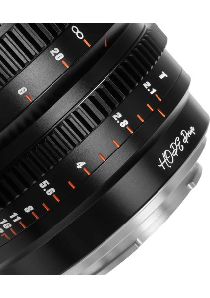 50MM T2.1 S35 Cine Lens (Sony E Mount) modelleri