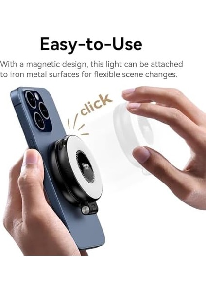 LM19 Magsafe LED Selfie Ring Light Beyaz L015