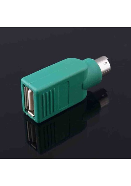 USB Dişi Ps/2 Mouse Dönüştürücü Yeşil
