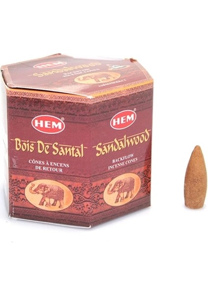 Sandalwood Aromalı Geri Akış Tütsü