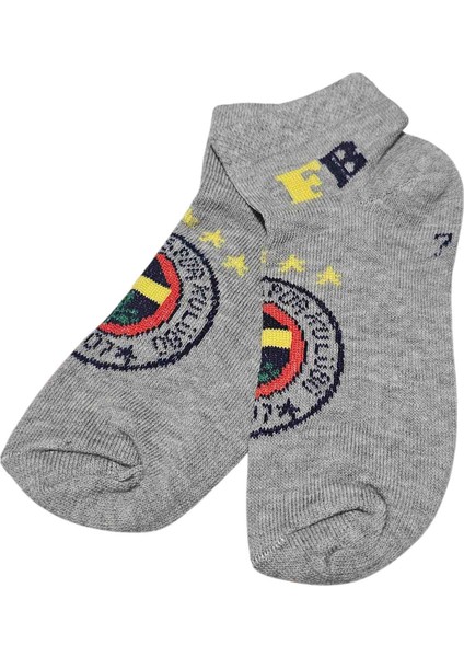 6 Lı Fenerbahçe Taraftar Çocuk Patik Çorap