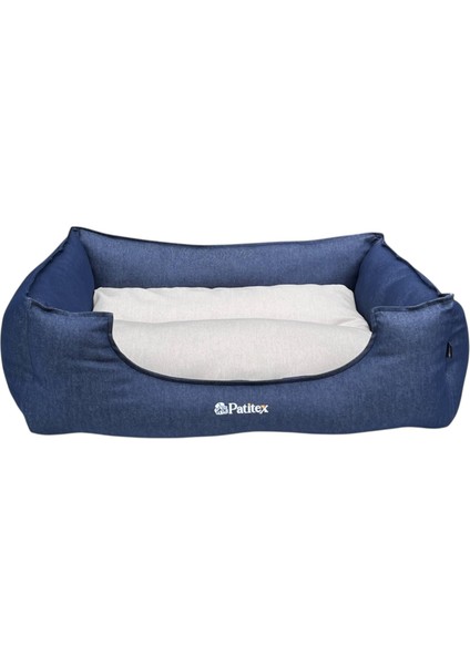 , Lacivert-Krem-Köpek Yatakları ,kedi Yatakları,gabardin Kumaş,yıkanabilir,yastıklı fiyatları