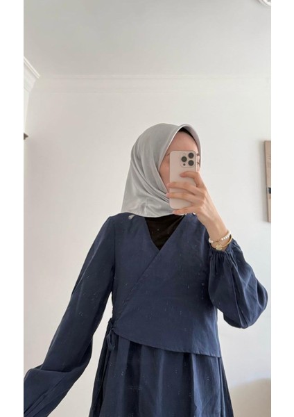 Butik Tensel Yandan Bağlamalı Elbise modelleri