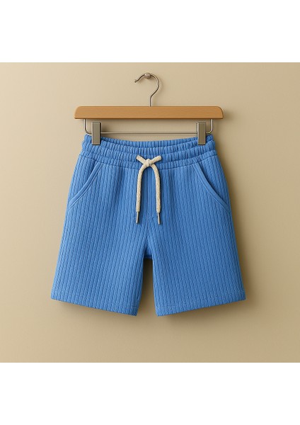 Raporlu Kumaş 6-14 Yaş Rahat Çocuk Şort