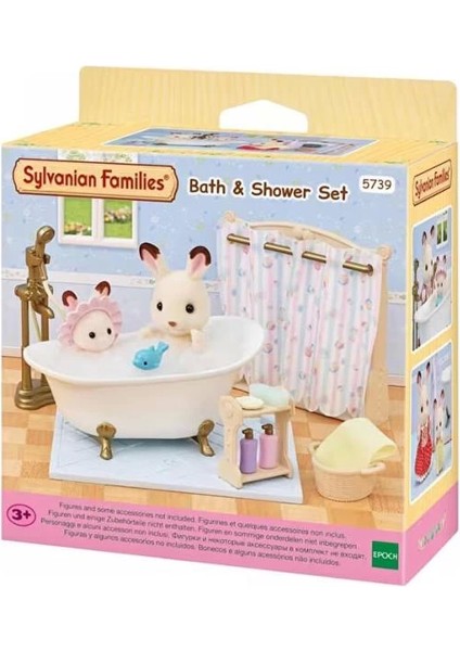 Bfs 5739 Sylvanian Families Banyo ve Duş Seti (Figürler Dahil Değildir) +3 Yaş.gzpmi