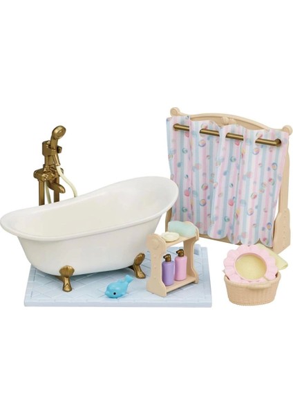 Bfs 5739 Sylvanian Families Banyo ve Duş Seti (Figürler Dahil Değildir) +3 Yaş.gzpmi