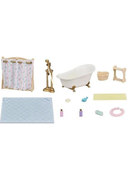 Bfs 5739 Sylvanian Families Banyo ve Duş Seti (Figürler Dahil Değildir) +3 Yaş.gzpmi