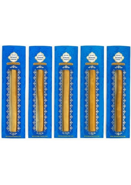 Haşimi Gold Lüx Misvak 5 Adet