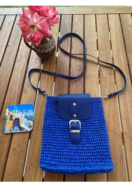 Kağıt Ip El Örgüsü Çanta