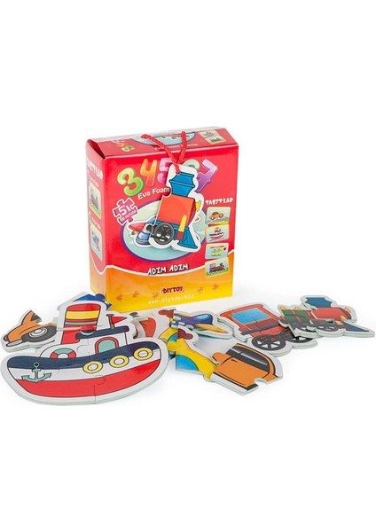Bfs 8742 Kut.puzzle Taşıtlar 3 4 5 6 7.gzpmi