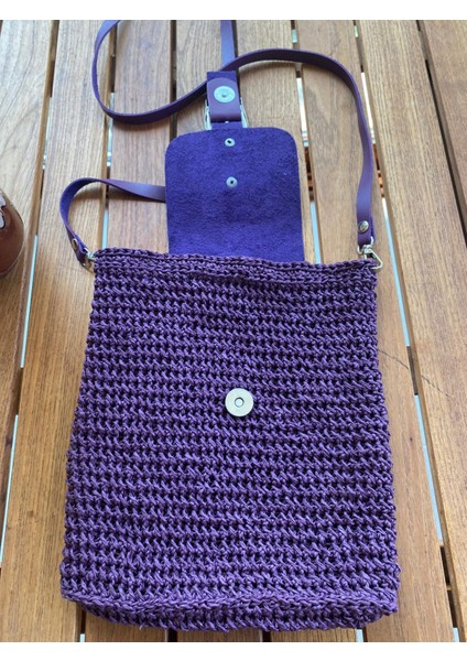 Kağıt Ip El Örgüsü Çanta modelleri