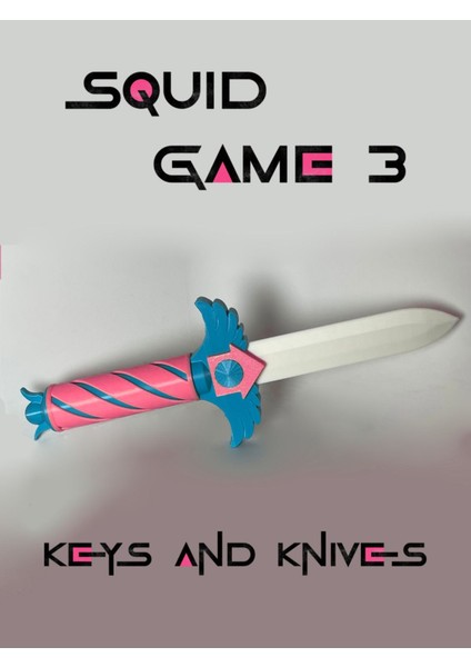 Squid Game 3 Bıçak Figürü - Squid Game 3