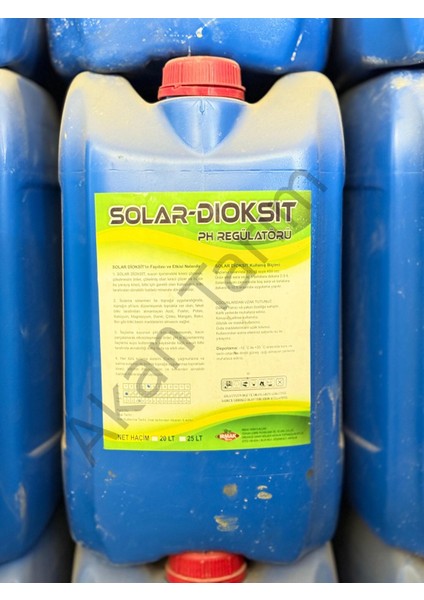 Solar Dioksit | Toprak Dezenfektanı | Ph Regülatörü | 20 Litre