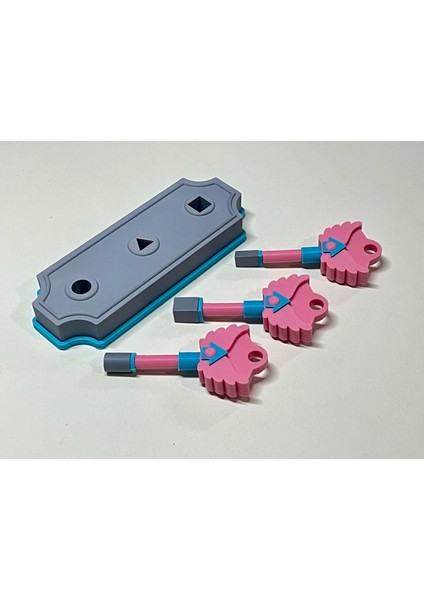 Squid Game 3 Anahtar 3lü Set