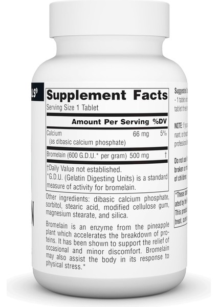 Bromelain 500 mg 120 Tablet fiyatları