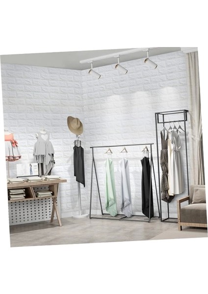 3D Tuğla Desenli Kendinden Yapışkanlı Duvar Paneli 58X38 cm indirimleri