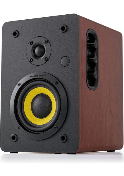 Vertrag Gen2 80W Rms Hoparlör 2.0 Bluetooh 5.0 Rca Optik Ahşap Renk