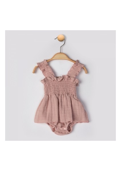 Kız Bebek Müslin Romper