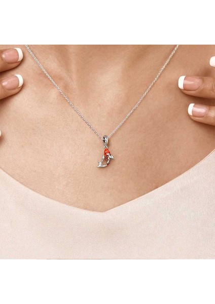 Şans Balığı Charm, 925 Ayar Gümüş indirimleri