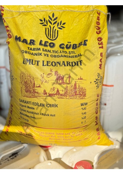 Umut Leonardit | Toprak Düzenleyici ve Köklendiri | Humik ve Fulvik Asit | 25 kg