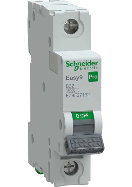 Schneıder EZ9F27132 Easy 9 Pro 1p 32A 6ka B Tipi Otomatik Sigorta