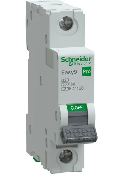Schneıder EZ9F27120 B 1*20 A W Otomat Sigorta 6ka