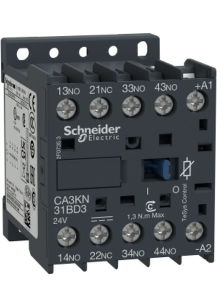 Schneıder CA3KN31FD 3na+1nk 110 Vdc Yardımcı Kontaktör