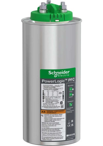 Schneıder BLRCH571A000B44 Varplus Can Hduty 440V 57,1/0kvar Ağır Yük Kondansatörü