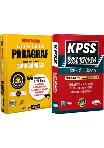 2026 Ags-Kpss-Ales-Dgs Ezberbozan Paragraf Video Çözümlü Soru - Lise Önlisans Konu Ant. Soru