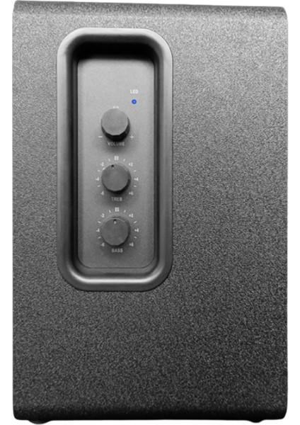 Kumpel 50W Rms Hoparlör 2.0 Bluetooh 5.0 Rca Optik Siyah Renk
