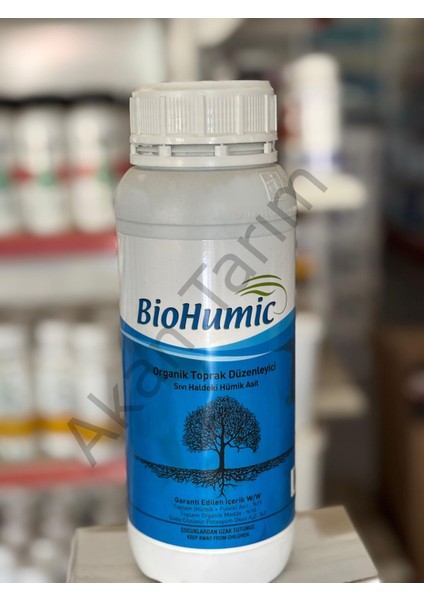 Iztar Bio Humic | Hümik Asit – Leonardit Içerikli Sıvı Köklendirici Yaprak Gübresi | 1 Litre